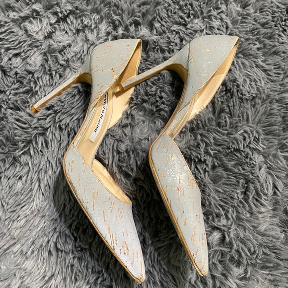 Manolo Blahnik Tyler cork pumps - Picture 2 of 5